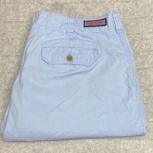 Vineyard Vines Light Blue Flat Front Men Shorts Size 38 9 in inseam